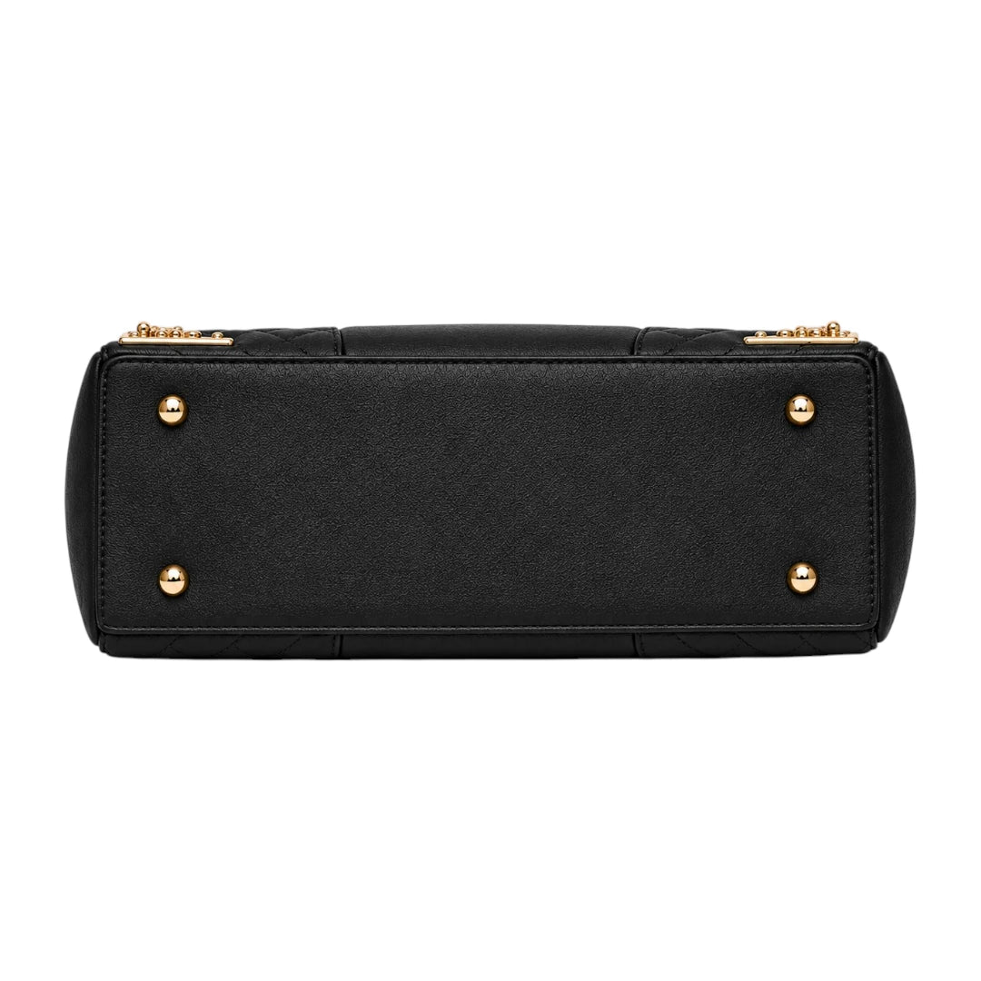 Bagstory Luxury Black Quilted Designer Handbag