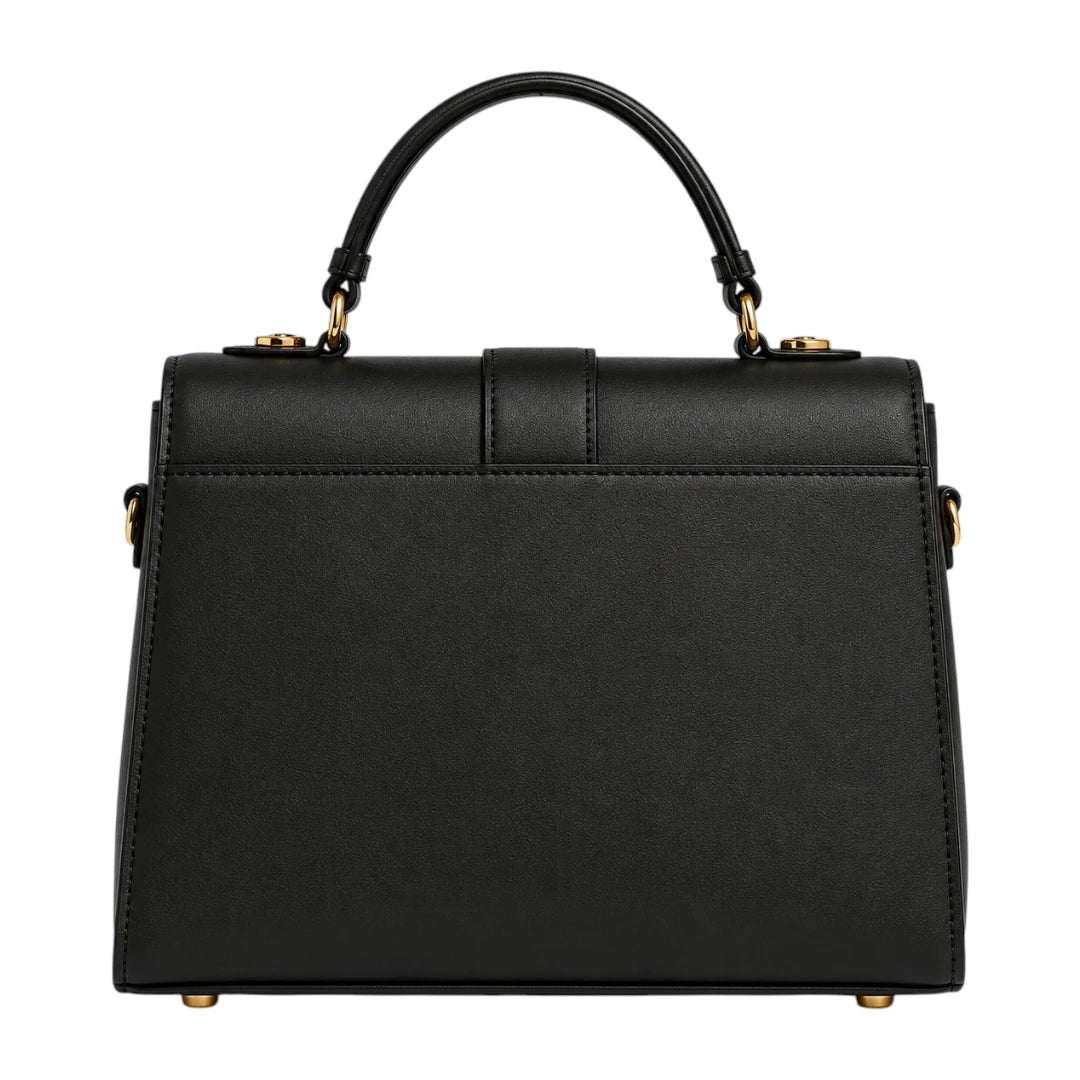Bagstory Elegant Black Top Handle Satchel Handbag