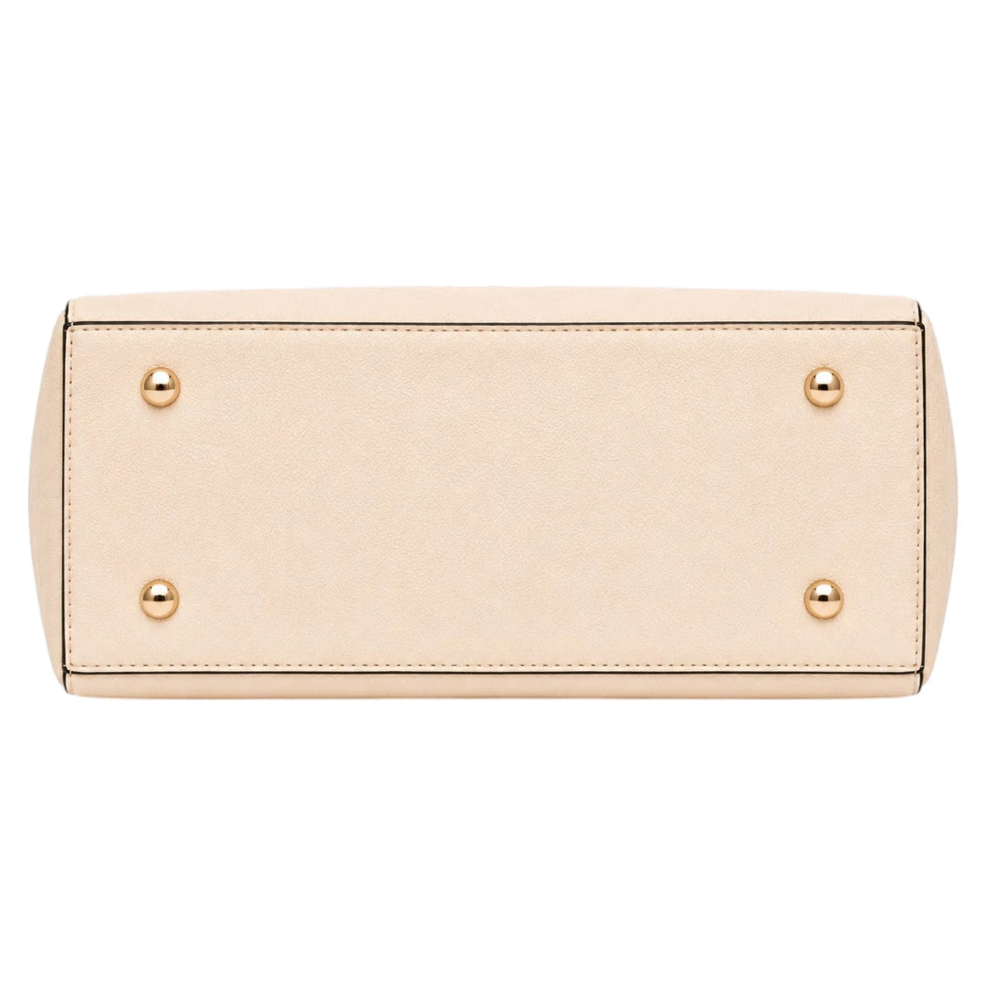 Bagstory Luxury Beige Quilted Handbag for Women