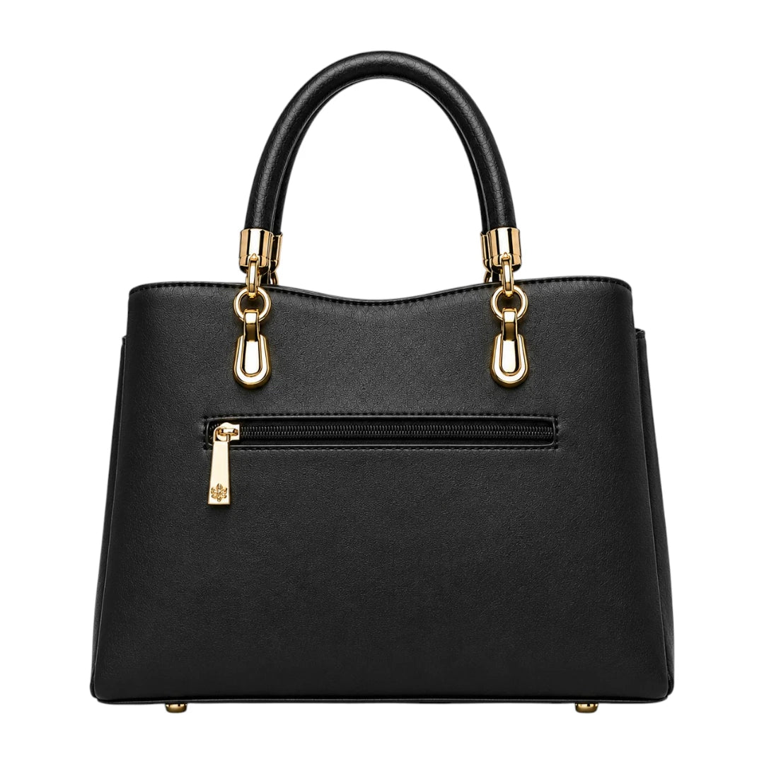 Bagstory Luxury Black Quilted Designer Handbag